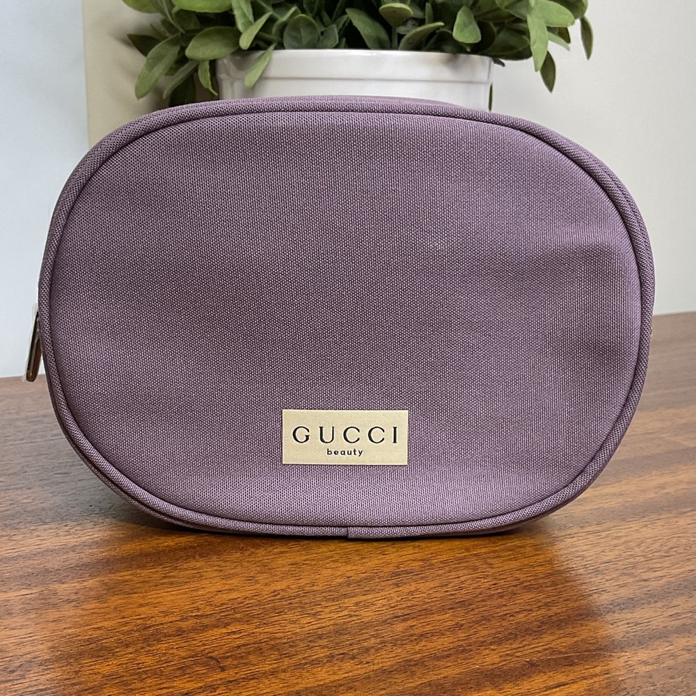 Gucci Beauty Lavender Cosmetic Bag